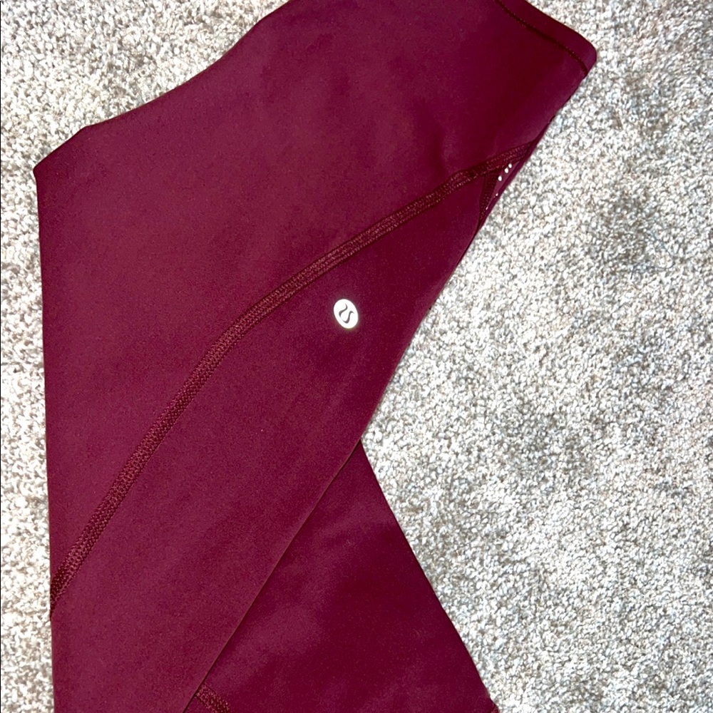 Lulu lemon athletica half length leggings